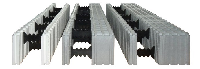 Neopor® ICF oplatni blok s 20 cm betonskom jezgrom